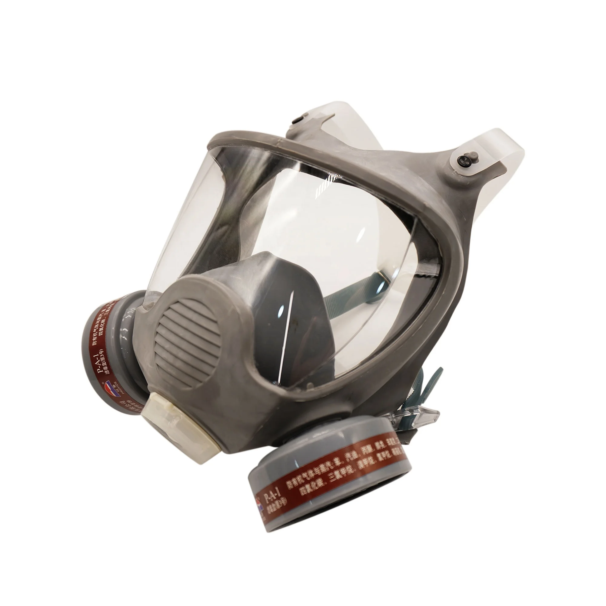 Full Face Respirators with Filter TPE Gas Masks PC Visor Protective Masks