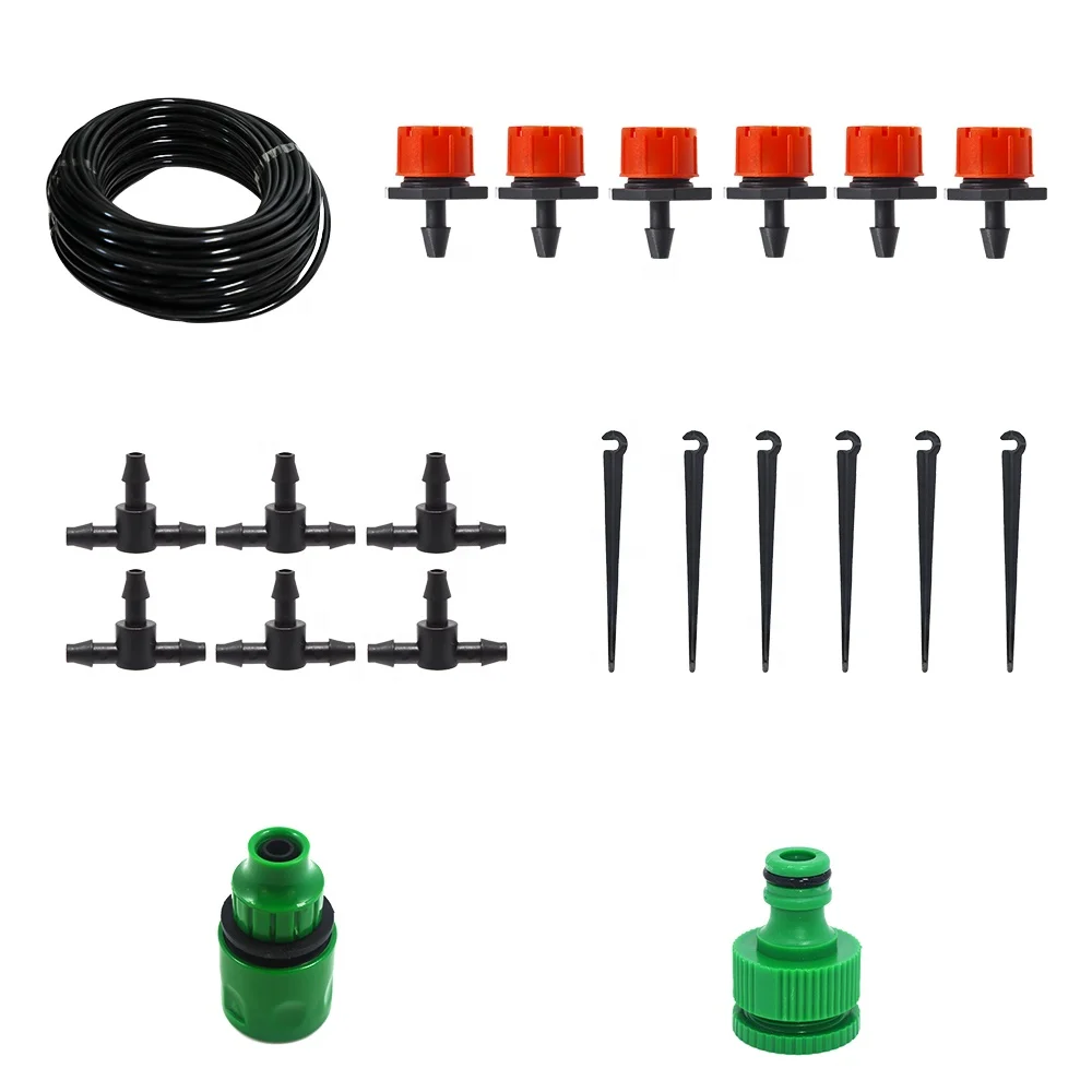 DIY home garden  drip irrigation system watering set Automatic irrigation adjustable watering irrigation system