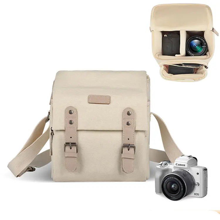 High quality professional bag camera waterproof travel camera canvas backpack for man durable bag