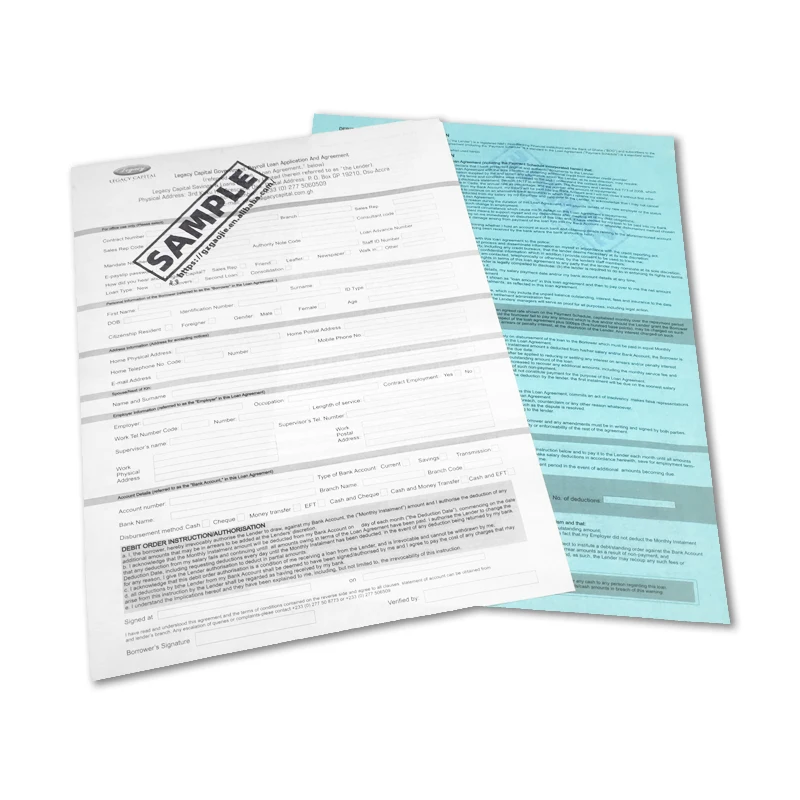 Custom NCR pad Invoice A5 Carbonless Business Forms In Book Form Printing Service