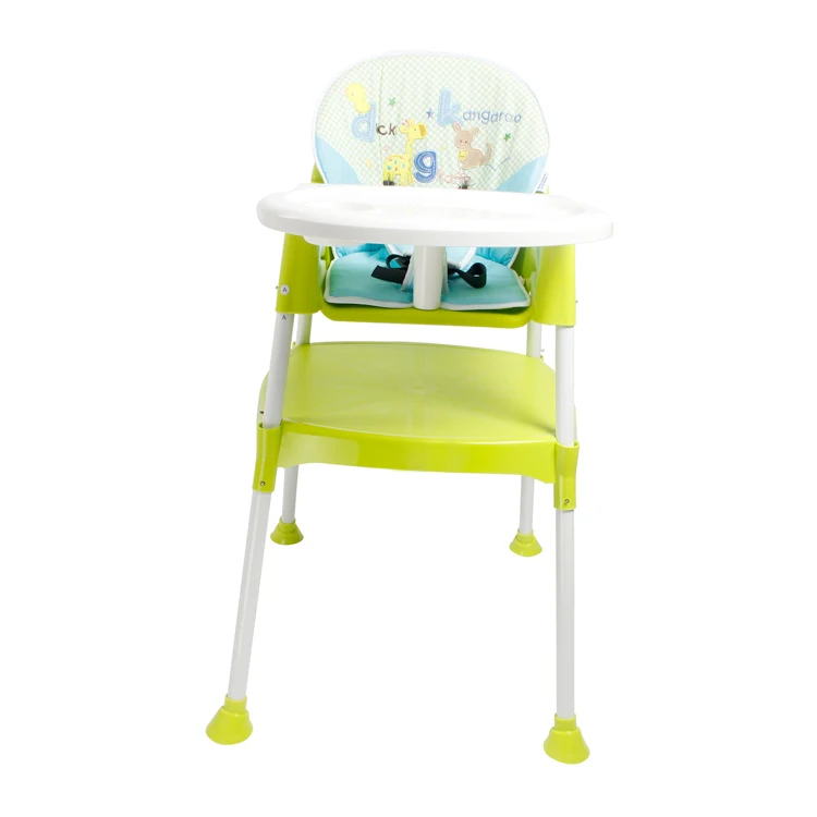 Wholesale baby furniture set 4pcs plastic feeding restaurant baby study table and chair