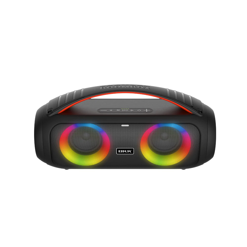 Hot style portable waterproof IPX5 super bass subwoofer party TWS RGB wireless speaker