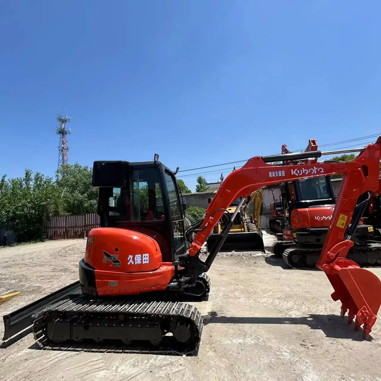 99% Новый 3ton б/у Kubota U35 165 небольшой экскаватор для сельскохозяйственного строительного экскаватора