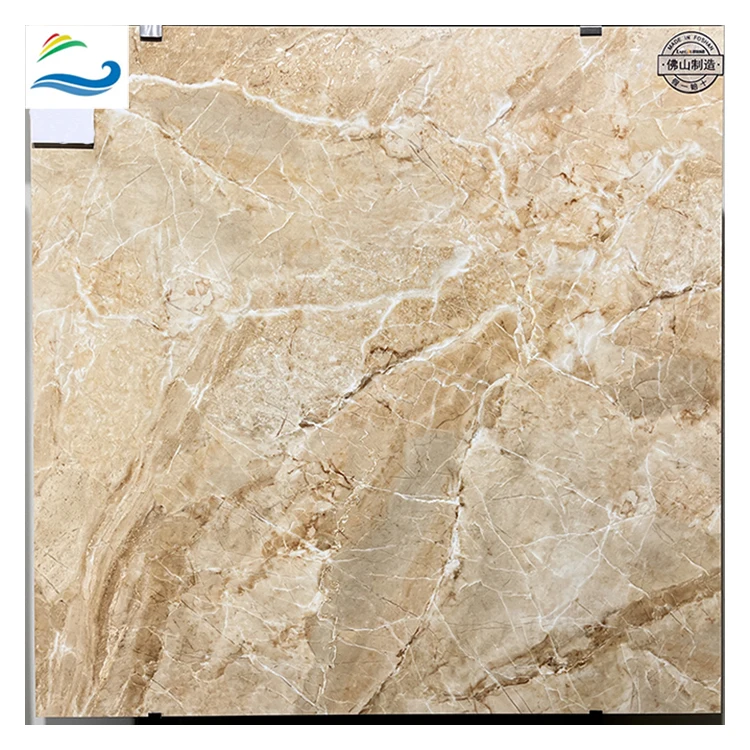3D Wall and Floor Tiles Interior Glazed Ceramic 800x800mm Sale Metallic Acid Surface Look Marble Stone Porcelain Tile