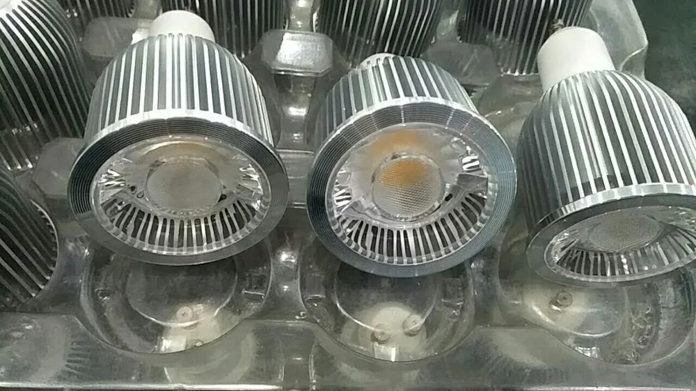 CE RoHS SAA certified LED Globe 9W H85mm gu10 track light 38/60degree 4000K 5000K daylight GU10 COB LED Spotlight