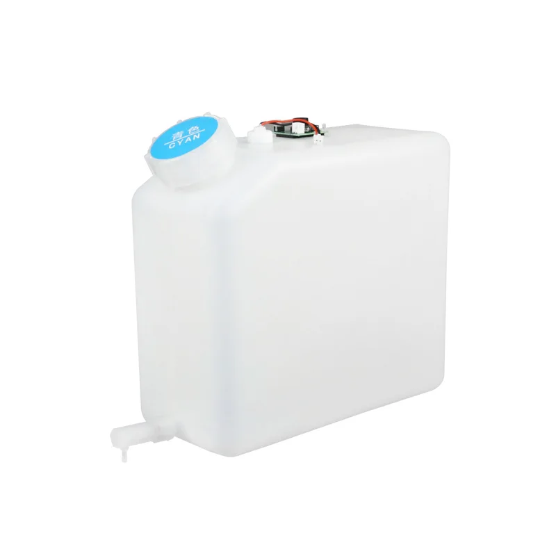 LETOP 1PCS Good Price Large Machine Parts With Ink Level Sensor Alarm 5L 4 Color Ciss Tank Ink Bottle for Inkject Printer