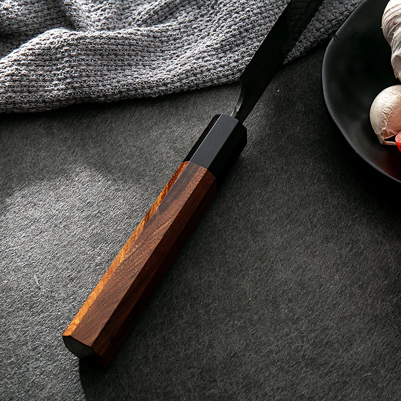 custom 7 pcs professional knives japanese damascus stainless steel ceramic kitchen meat fruit chef knife sets