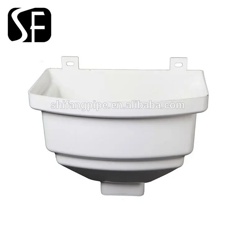 Wholesale price extrusion plastic pvc roof rainwater gutter pipe for building