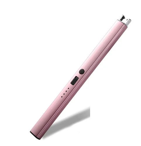 USB Rechargeable Electric Lighters Custom Windproof Plasma Arc Electronic Cigarette Candle Lighter