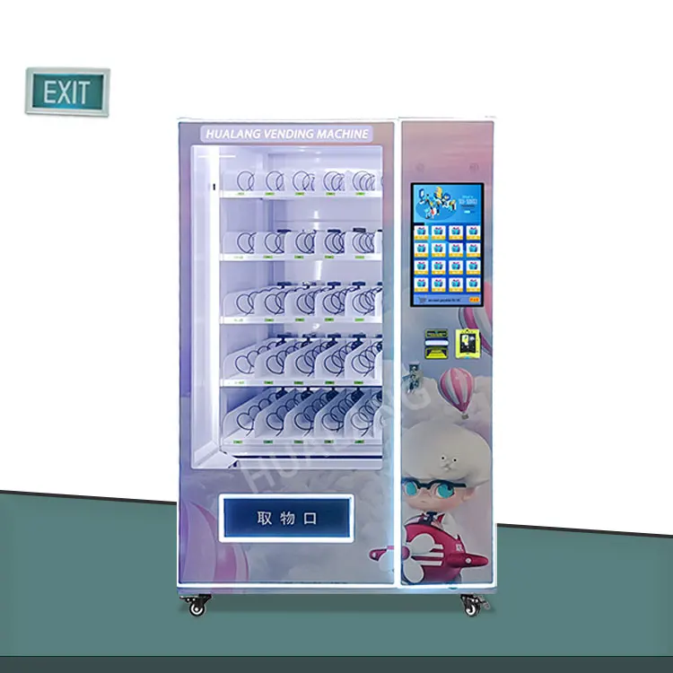 Customer Favorite Outdoor Vending Machine with Touchscreen Shopping Keypad Vending Machine Cosmetic Vending Machine for Retail