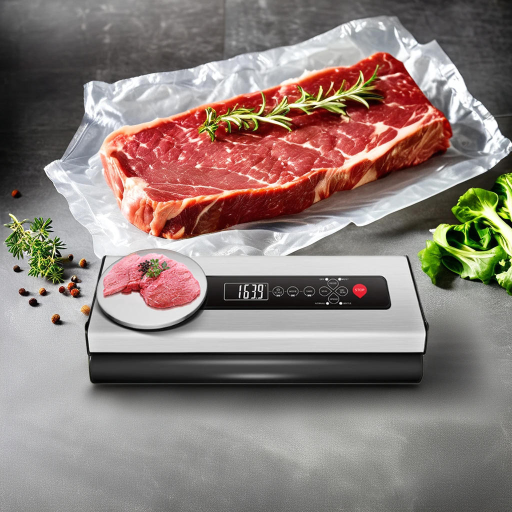 Бытовая вакуумная упаковочная машина для пищевых продуктов