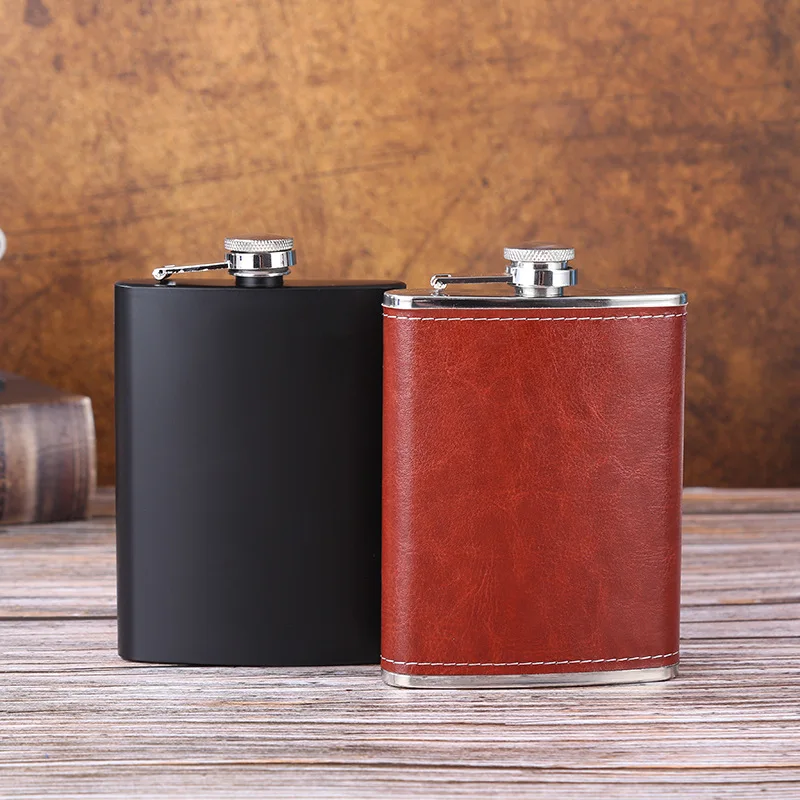Amazon hot sale 300ml double wall insulated stainless steel hip flask