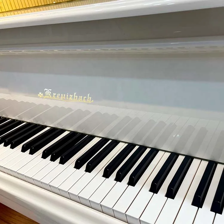 KU-160 White 88 Keys Mechanical Grand Acoustic Piano