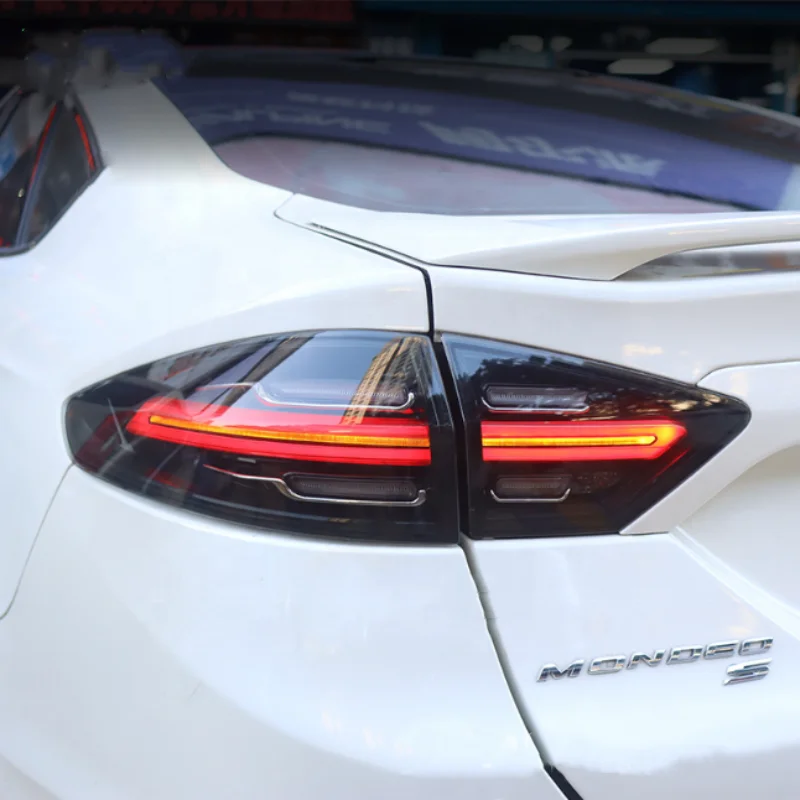 Unique Factory Wholesales Animation DRL Mondeo Back Rear Lamp 2013 2014 2015 2016 LED Tail Lights For Ford Fusion