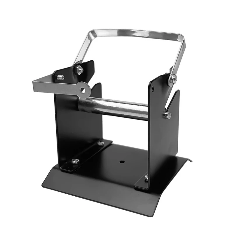 Adjustable Roll Holder Reel Dispenser Tin Wire Frame Feeder Transmits the Solder Wire Spool Roll Holder Stand for Soldering