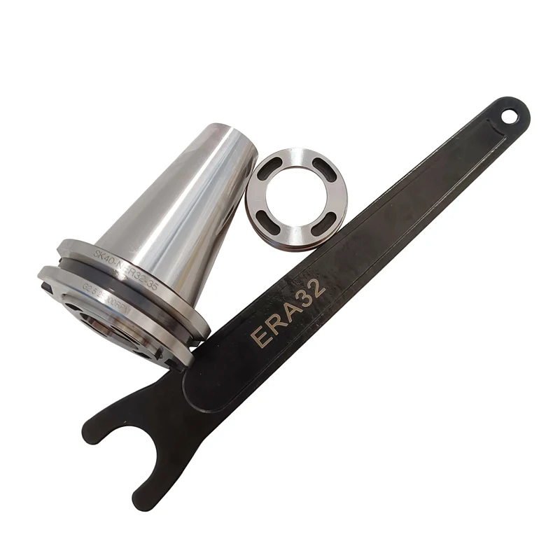 Good Quality  chuck collet clutch handle router ER16 ER20 ER25 ER32 ER40 ER50 spindle tapping SK40-NER32-25 collet chuck