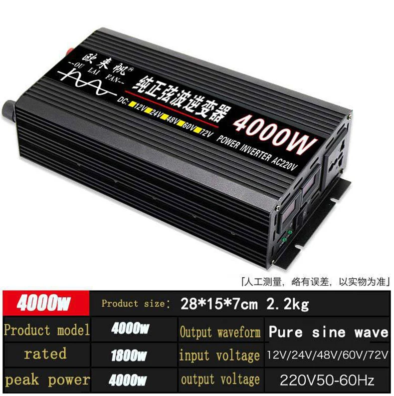 Pure Sine Wave Inverter DC/ DC Converters Industrial Controls Medium & High Voltage Products Car Inverter