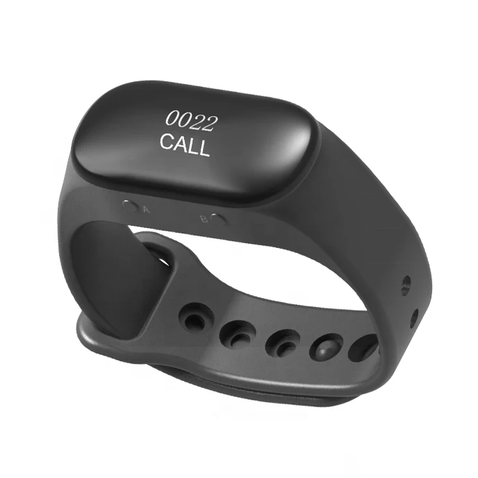 Беспроводной Браслет-приемник WirelessLinkx беспроводная система вызова пейджинга водонепроницаемые наручные часы для ресторана официанта медсестры пейджер