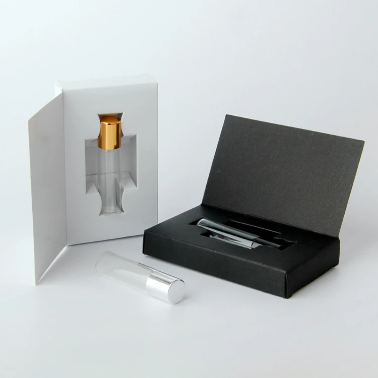 Roller Ball Glass Roll On Bottle Box Perfume Oil Roller Bottle with Packing Box