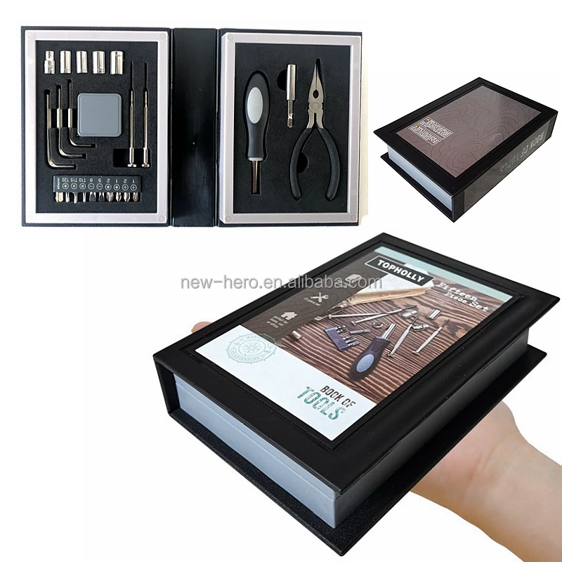 14 Piece Gift Promotional Steel Hard Surface Canvas Handy Bag Precision Screwdriver Bit Socket Tool Set Basic Repair Tool Kit