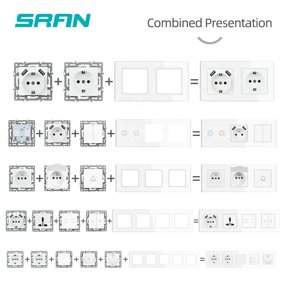 Smart Home Power Socket Switch Wall Sensor No Neutral Smart Switch