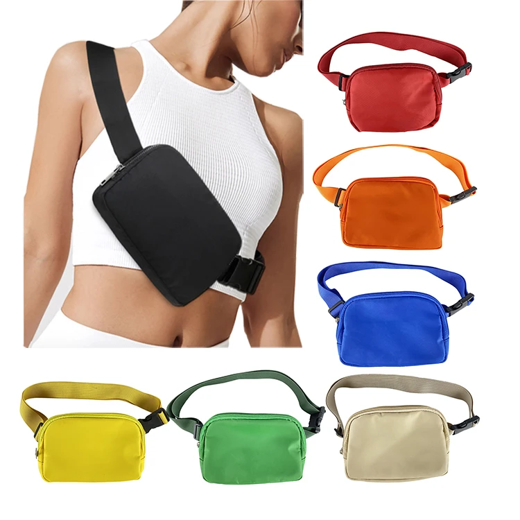 Custom Running Belt Fanny Pack Waist Pack Bag for Hiking Fitness Cycling Workout Gym Runners Belt bag