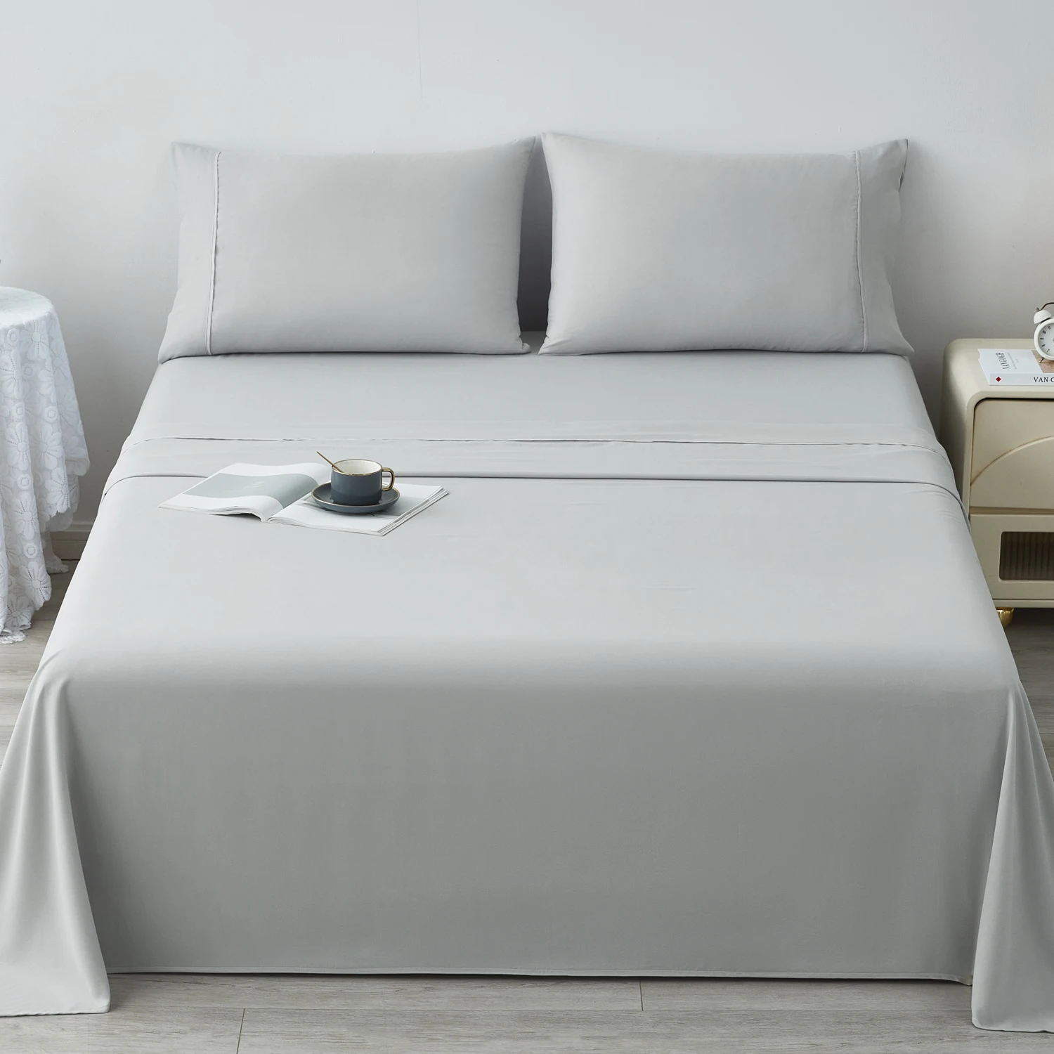 Queen Size Polyester Fabric Top 10 Bed Sheets Manufacturers in China Bedding Sets for Sale Online