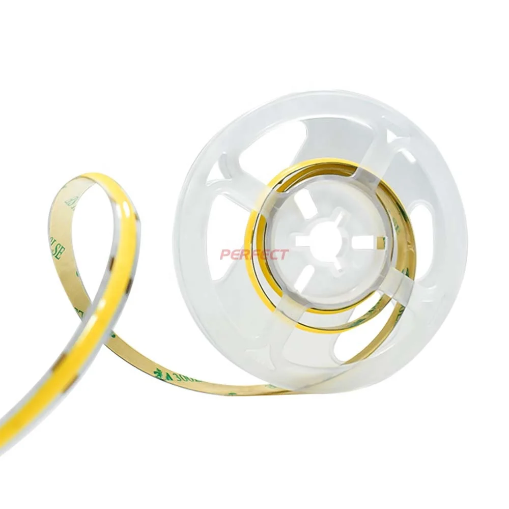 Смарт-освещение на заказ светодиодные полосы Cri90 высокой плотности 480 светодиодов 11 Вт Cob ленты 24 В IP20 IP65 силиконовые белые