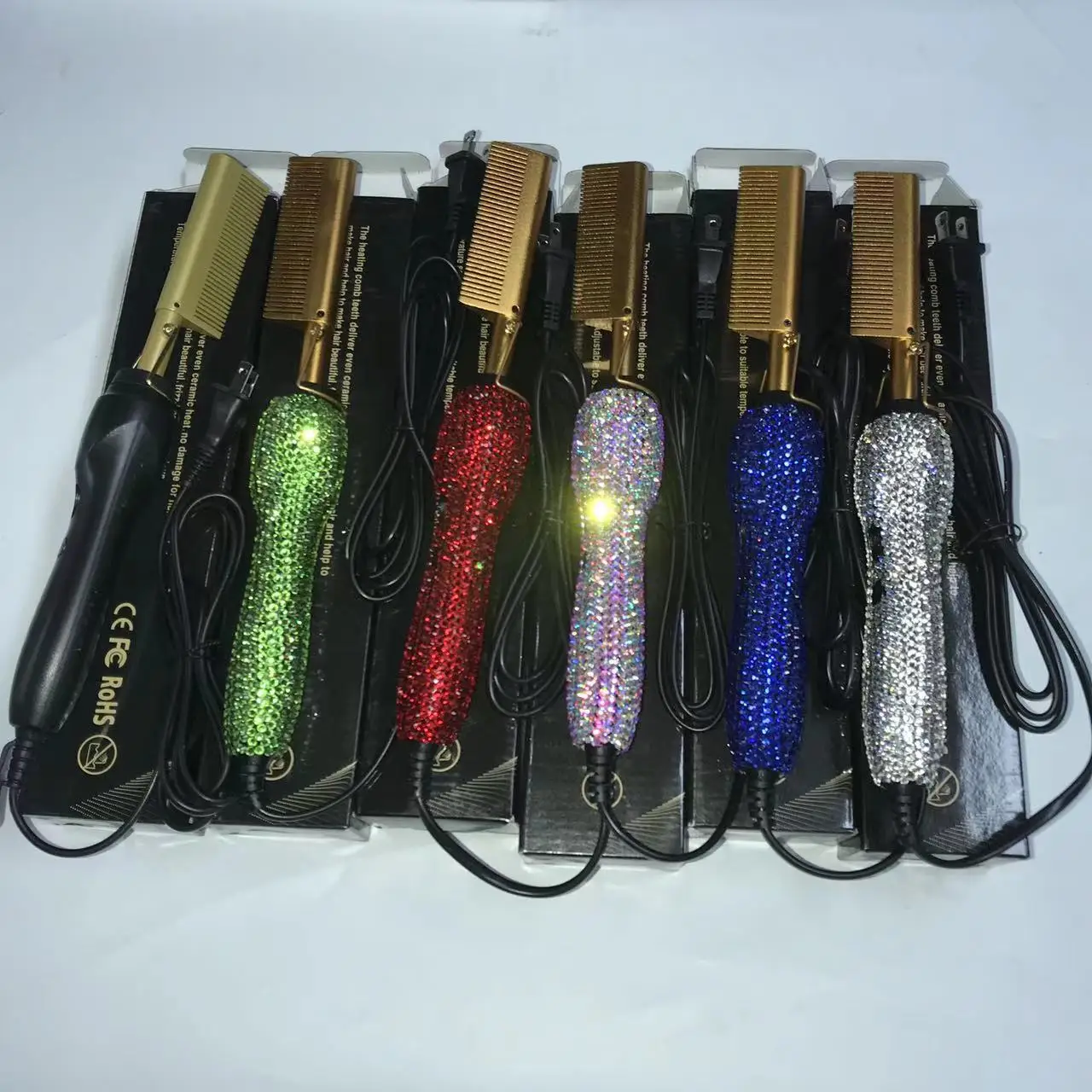 Горячая Распродажа, выпрямитель для волос, щетка, инструмент для укладки, щипцы для волос с частной этикеткой, керамический утюжок, инструменты для наращивания волос