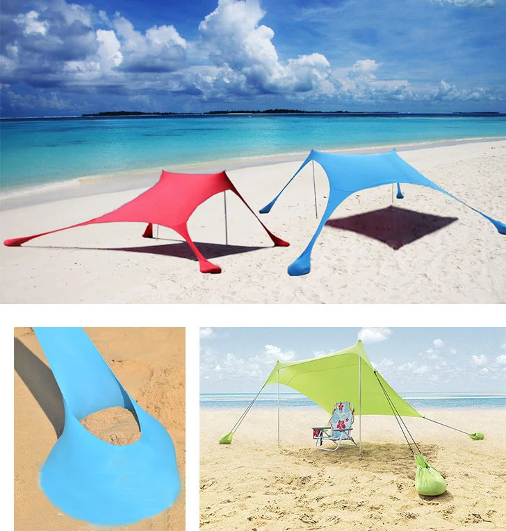 Portable Retractable 4 Season Easy Pop Up Instant Automat Winter/Summer Beach Sun Shade Tents