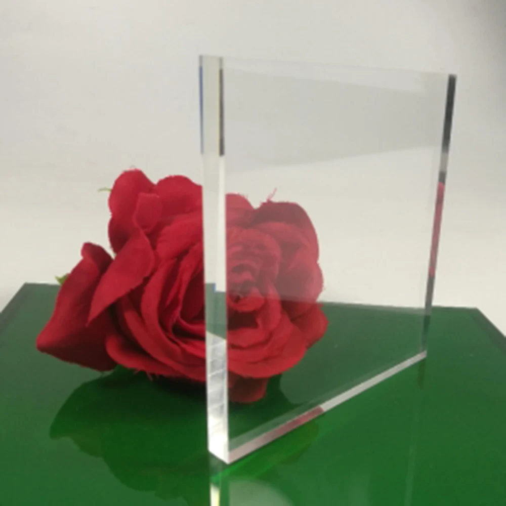 Custom 4 x 8 Unbreakable PC building material 6mm plastic PVC Acrylic solid flat polycarbonate sheet