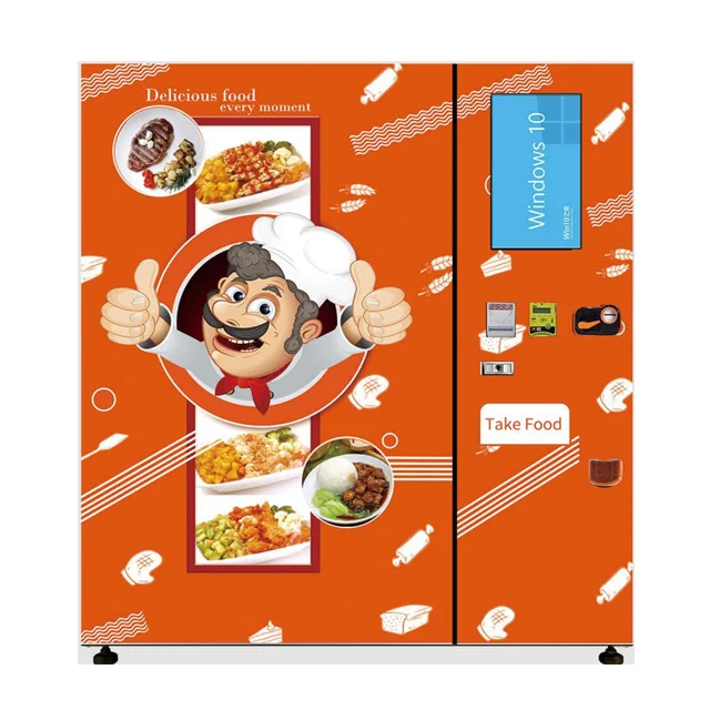 Торговый автомат coocking для отеля пиццы микроволновая