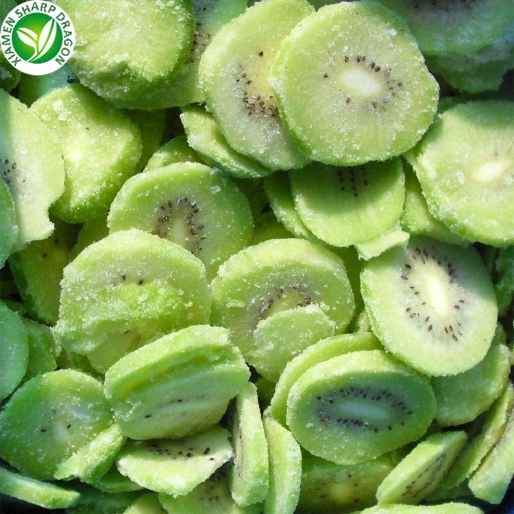 Frozen IQF Whole Fruit Kiwi Diced and Slice Kiwi Half