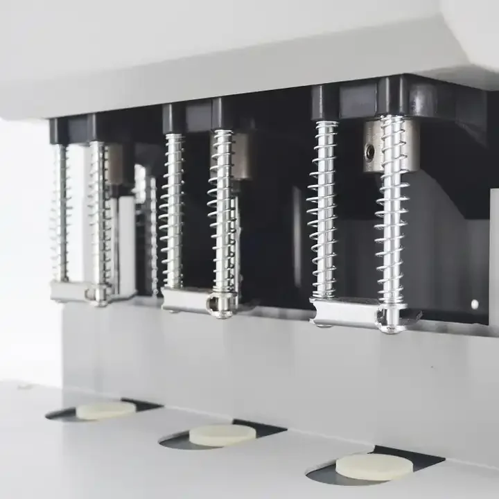 Electric Double Head Paper Drilling Machine,Double Hole Puncher Machine For Paper