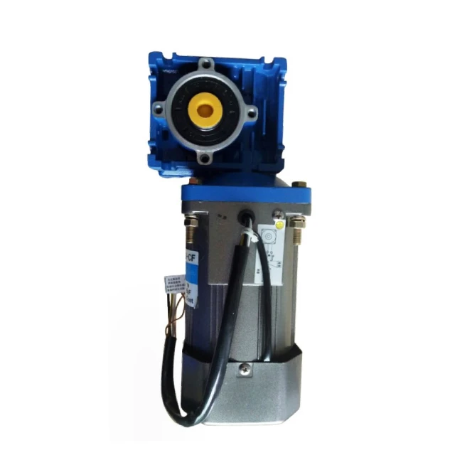 High torque self locking AC110V 220V 90W 120W 180W 200W speed controller industrial worm gear reducer RV30 RV40 gearbox motor
