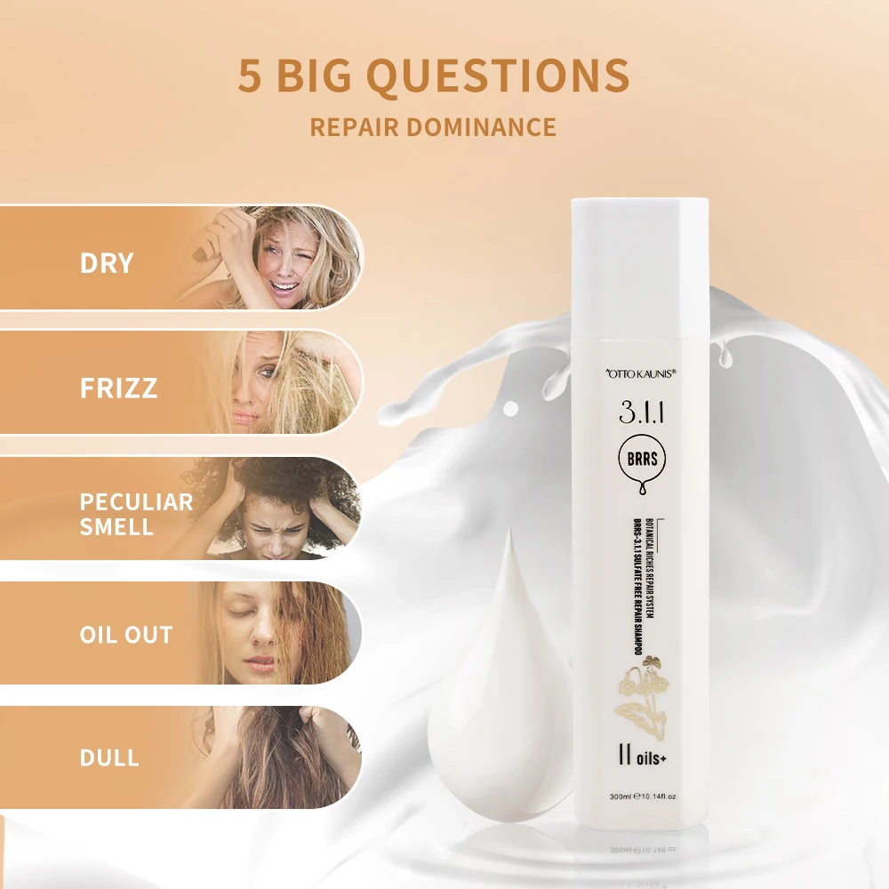 Wholesale In Stock Natural Moisture Herbal Sulfate Free Shampoo and Conditioner Bulk Hair Shampoo