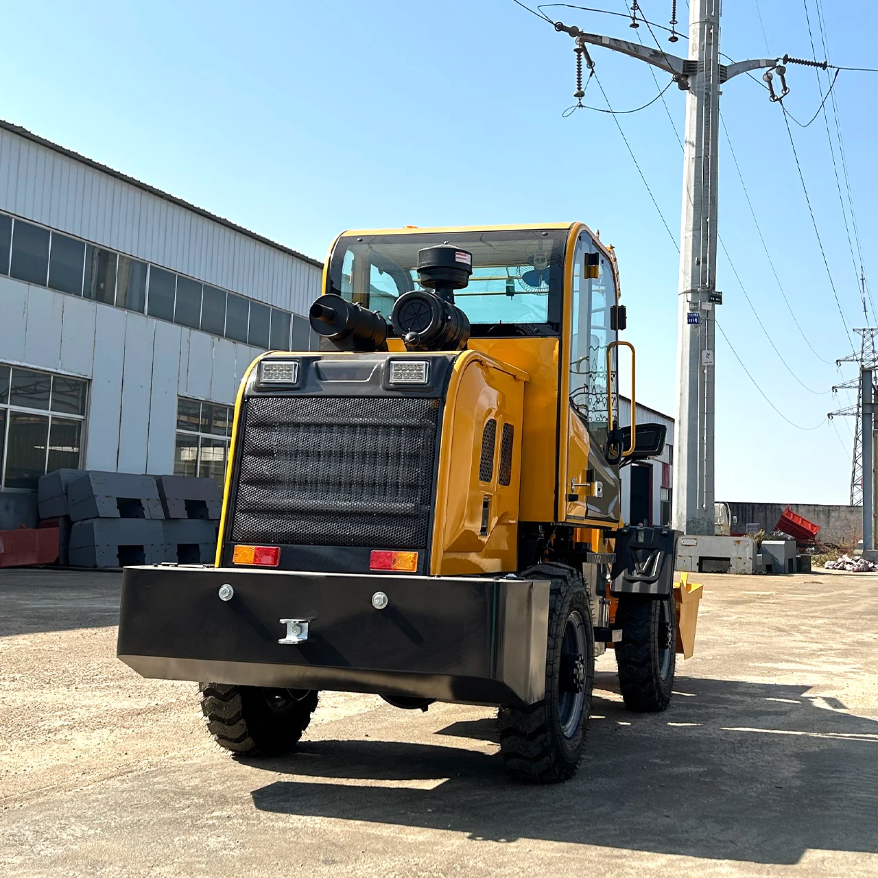 Fast shipping second hand Mini loaders telescopic loader 2ton 1ton four used wheel loaders best cheap prices for sale