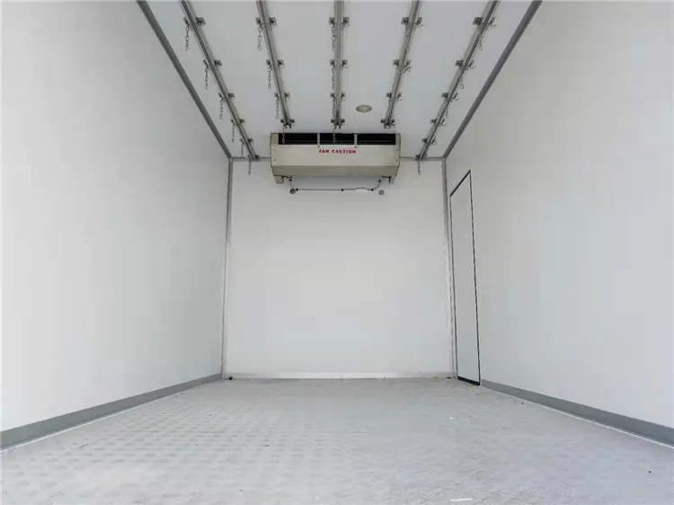 Hot Sale Small Refrigerator Box Truck Freezer Refrigerated Truck For Frozen Food Transport