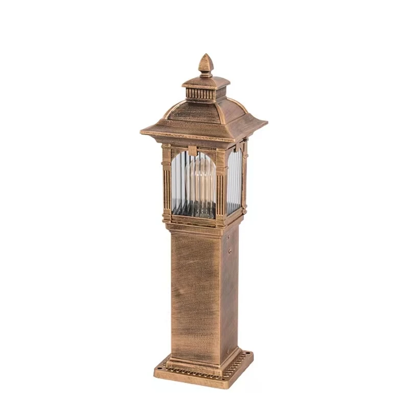 Factory Price European Style Outdoor Lawn Lampara De Jardin IP54 Garden Lighting for Landscape & Hotel 220V Waterproof Lawn Lamp