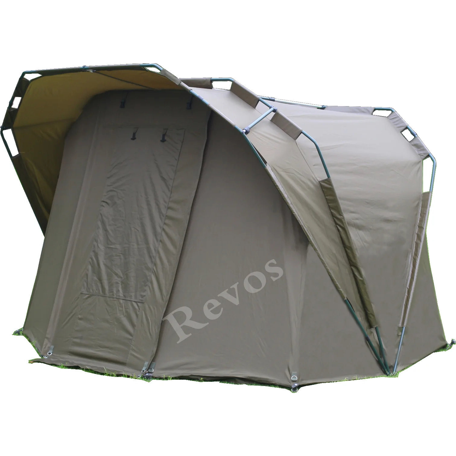 
Carp Fishing Tent Big Space Aluminum Poles 2 Rib Frame Winterskin Heavy Duty Waterproof Fishing Bivvy Bivvy carp 