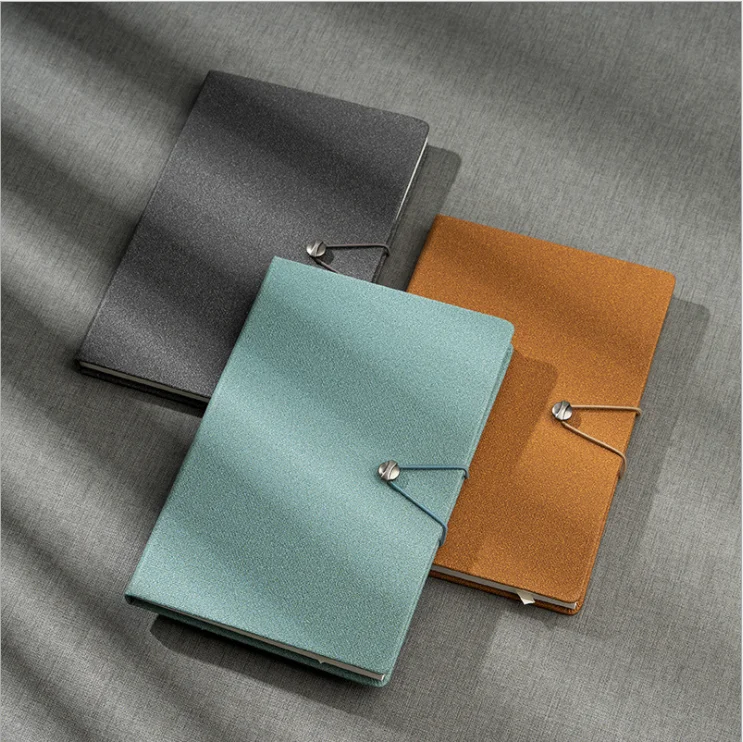 Деловой блокнот Felix, блокнот, изящный простой блокнот формата А5 для встреч с компанией, записная книжка для работы и офиса, индивидуальный логотип с возможностью печати, OEM 1 шт.