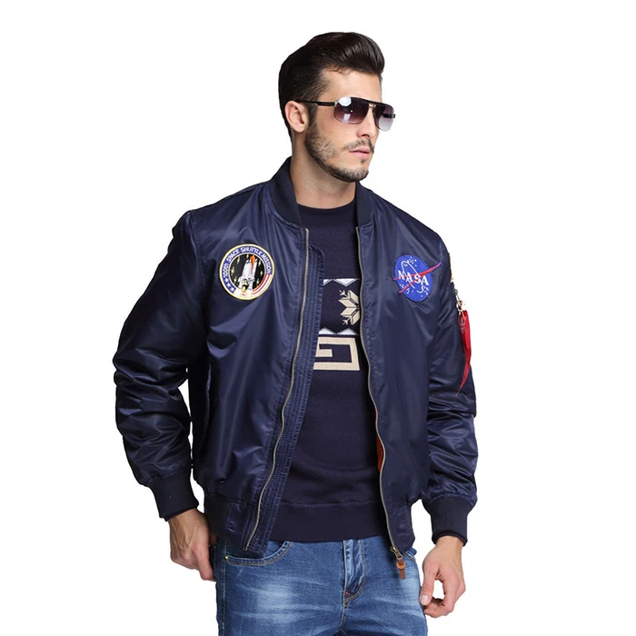 Custom Aviator Bomber Wholesale Fashion 2023 Men Winter Jacket From Clothing Manufacturers