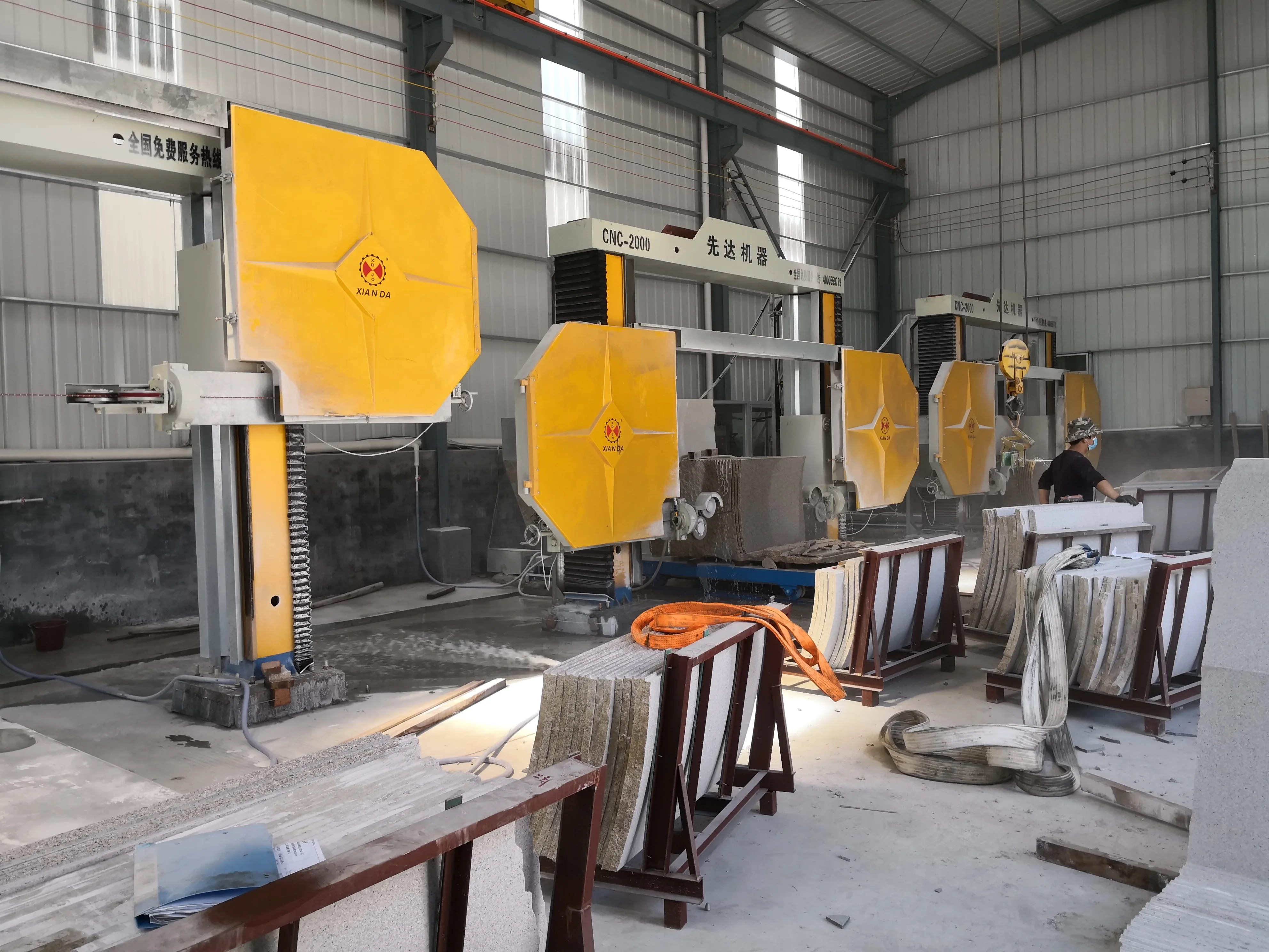 Automatic Bridge Type Marble Granite Slab Cutter