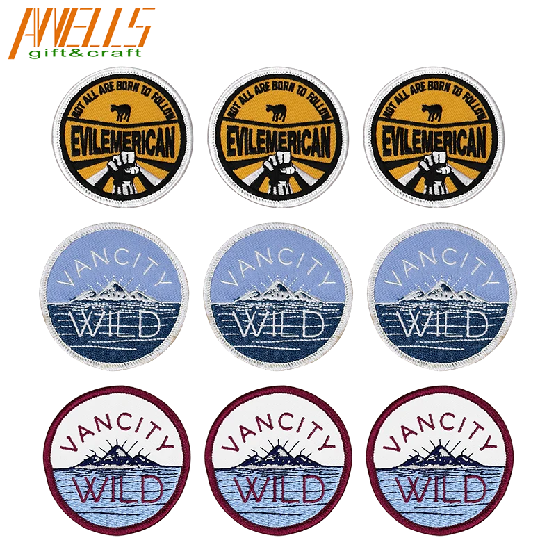 Camouflage Shoulder Blood Type Business Medical Religious Die Cut Fun Funner Front or Back of  Hat Iron Sew on Patch Maker