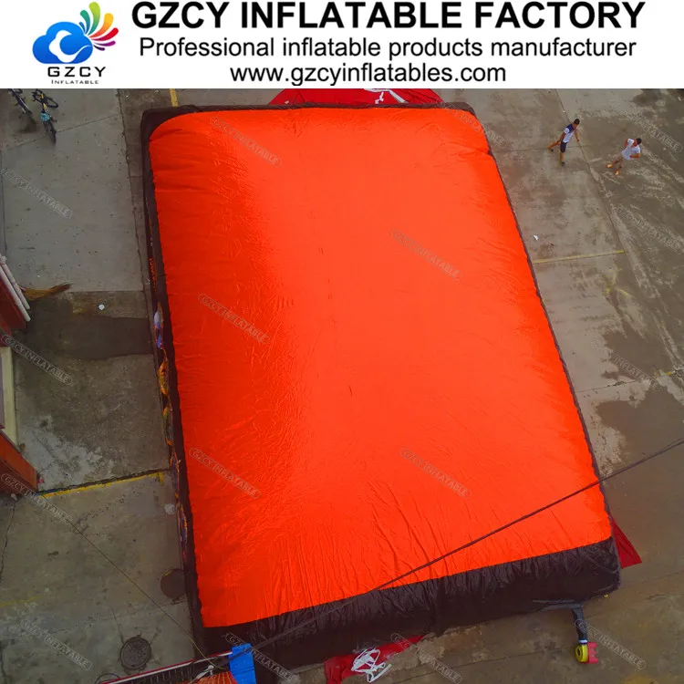 Гигантская надувная воздушная подушка из ПВХ для bmx