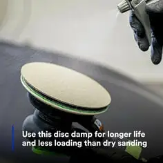3 in 8000 Grit 3M foam abrasive finishing disc 30804 for delicate polishing of paint scratches