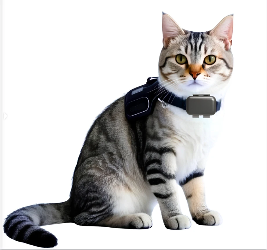 OEM IP67 Mini 4G GPS Pet Tracker Beidou LBS Positioning Magnetic Charging Popular Design Cats Dogs Intelligent Tracking