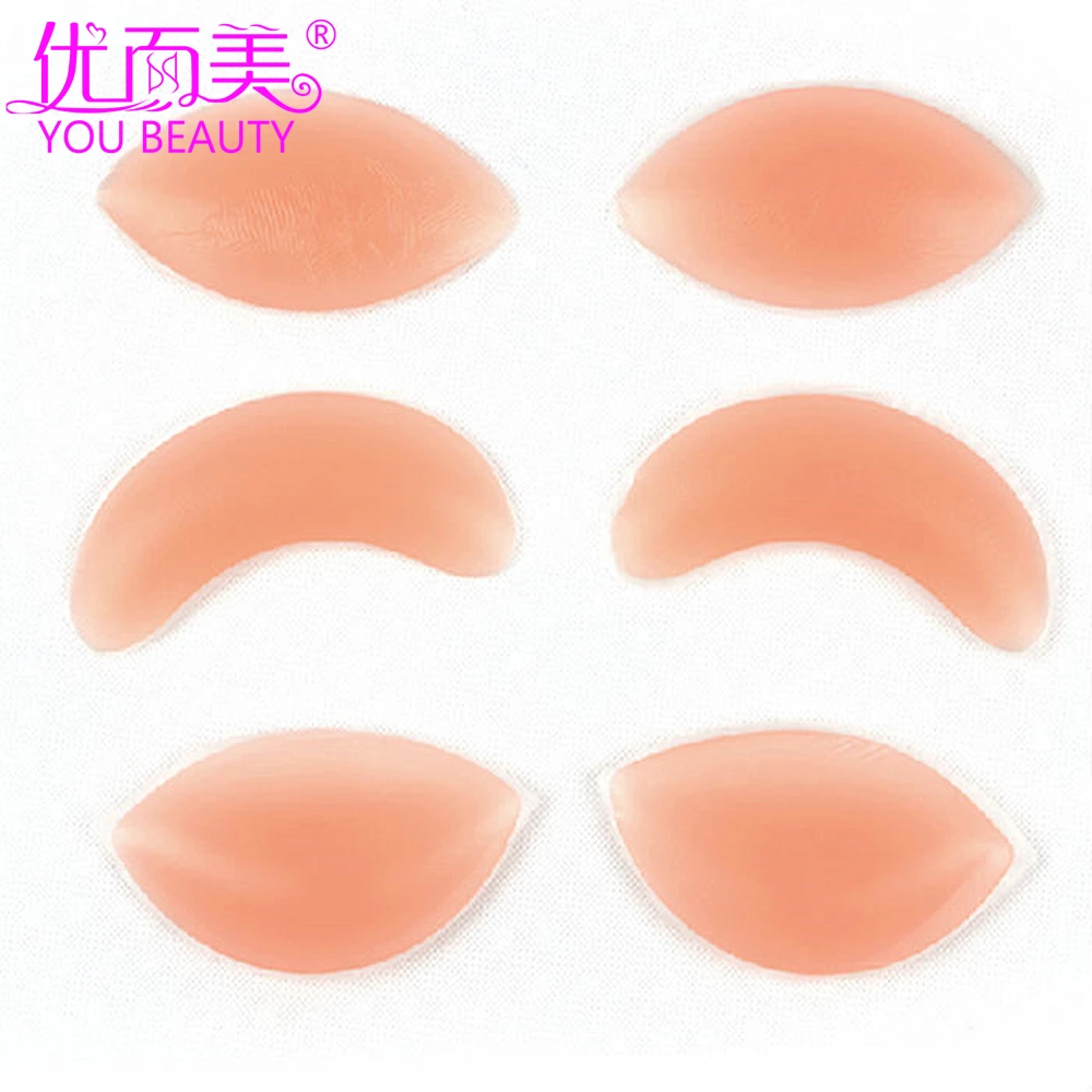 Fashionable Sexy Bra Enhancers Reusable Silicone Breast Insert Pads