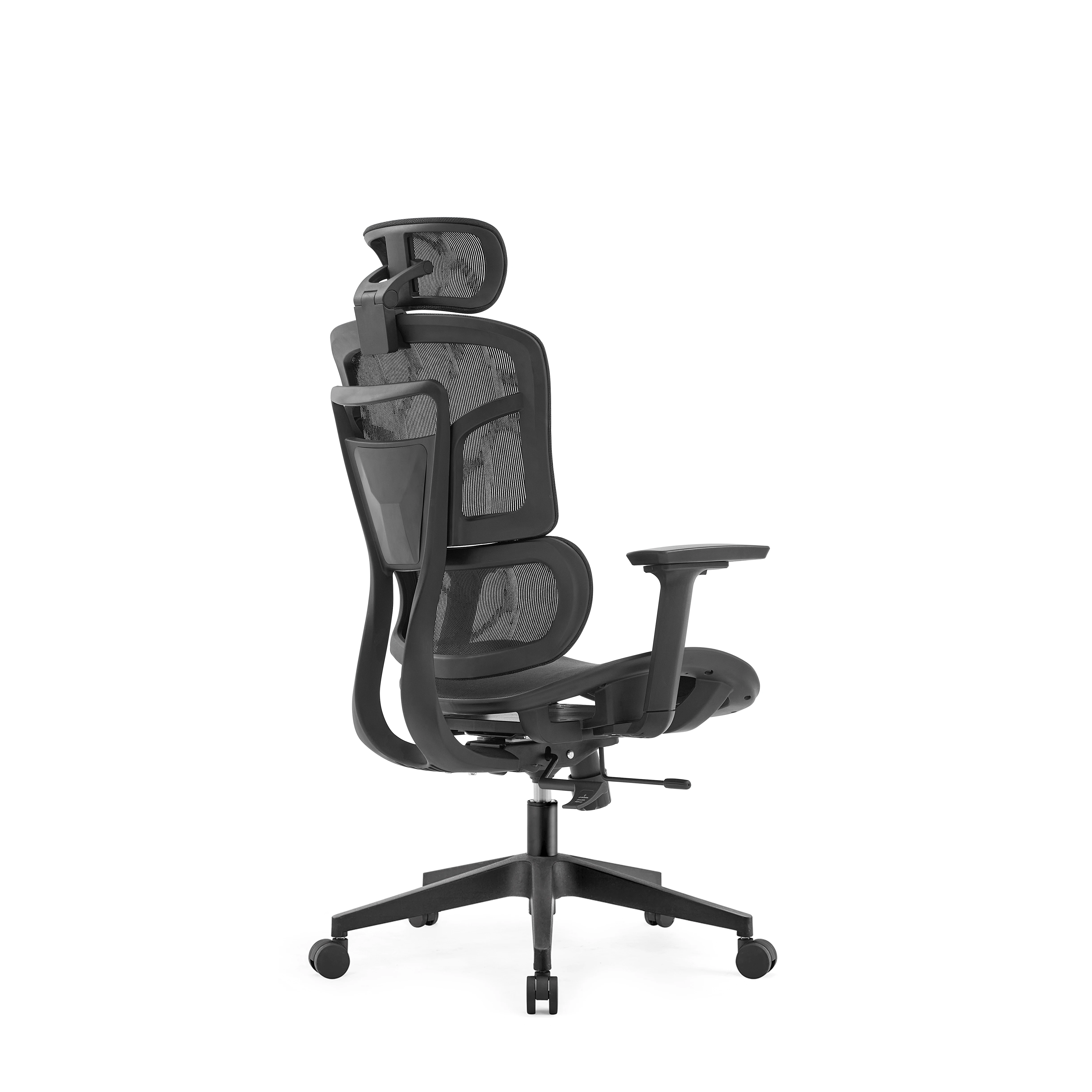 New design ergo mesh office chair computer chair wire control mechanism with back reclining