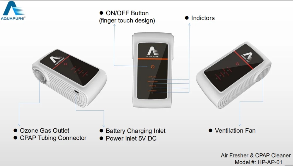 Многофункциональная портативная маленькая сипап машина с озоном мини сипап стерилизатор